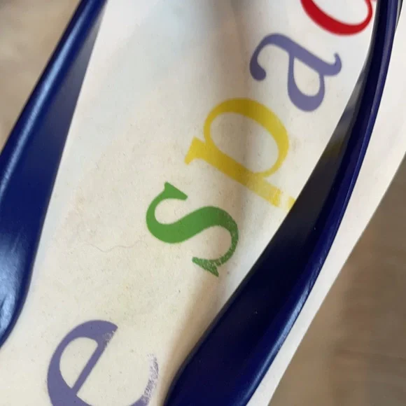 Kate Spade Flip Flops Size 7-8 - Picture 5 of 12